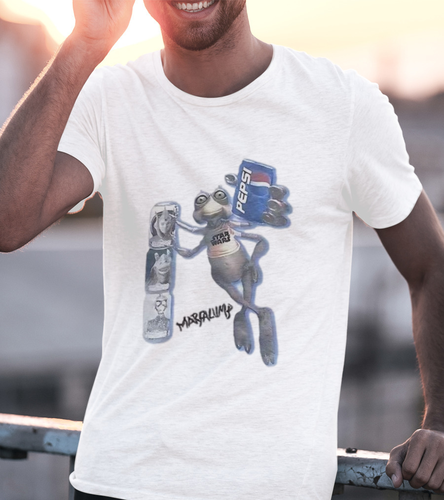 Rare Marfalump Star Wars Pepsi Retro Promo T-Shirt