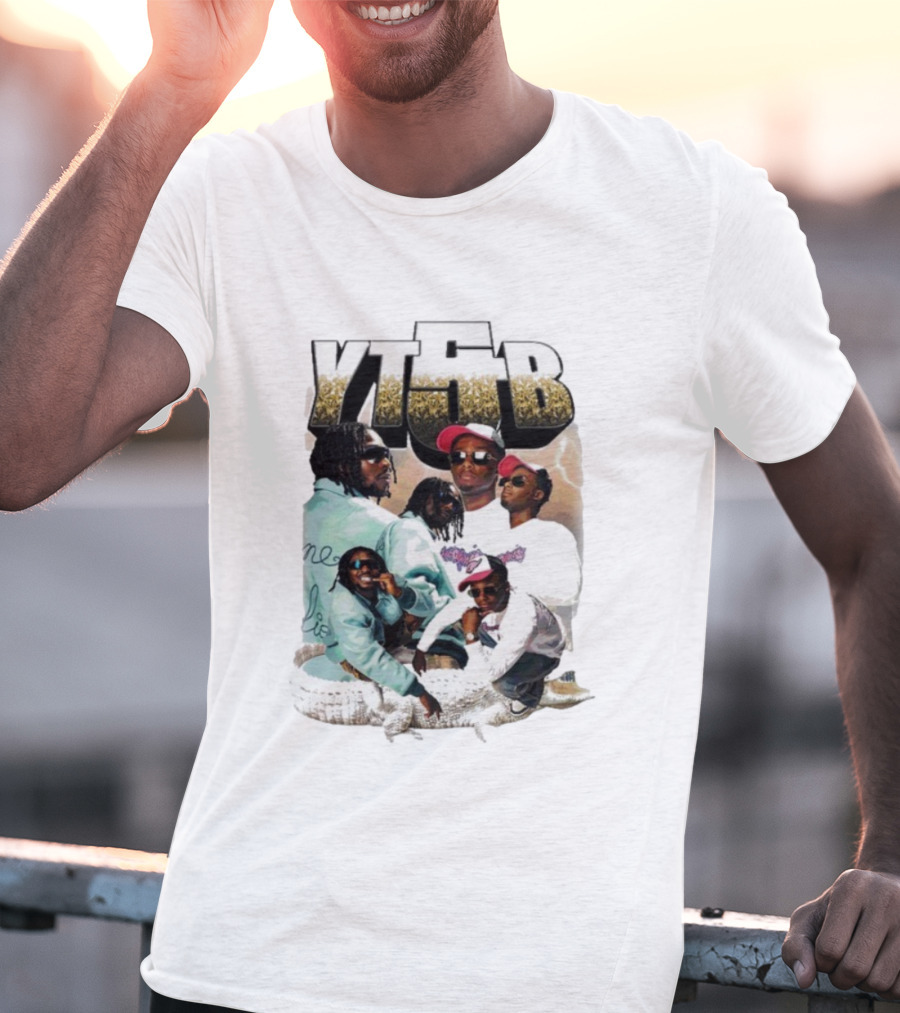 Young & Bugsey YTB Gator College Poses Music Fashion Style T-Shirt