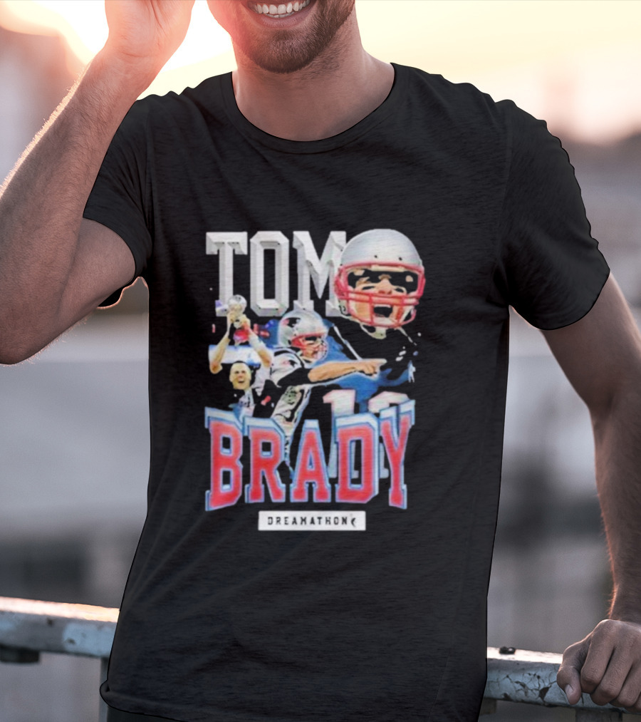 Tom Brady New England Patriots Dreamathon NFL Legend T-Shirt
