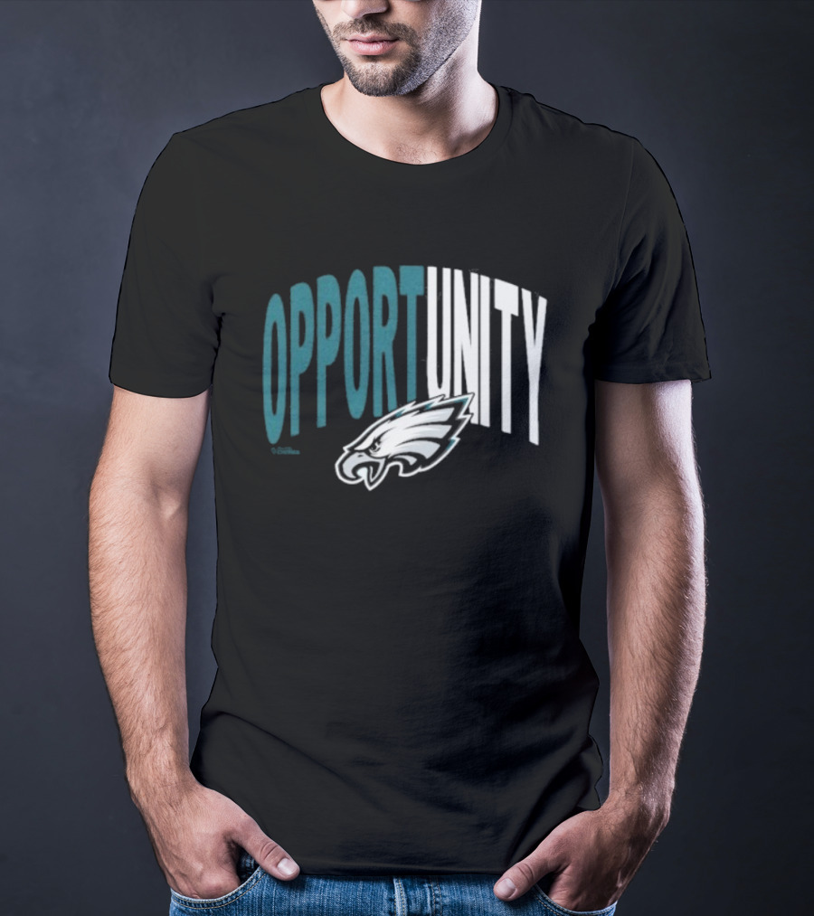 Philadelphia Eagles Opportunity Philly Inspire Change NFL T-Shirt