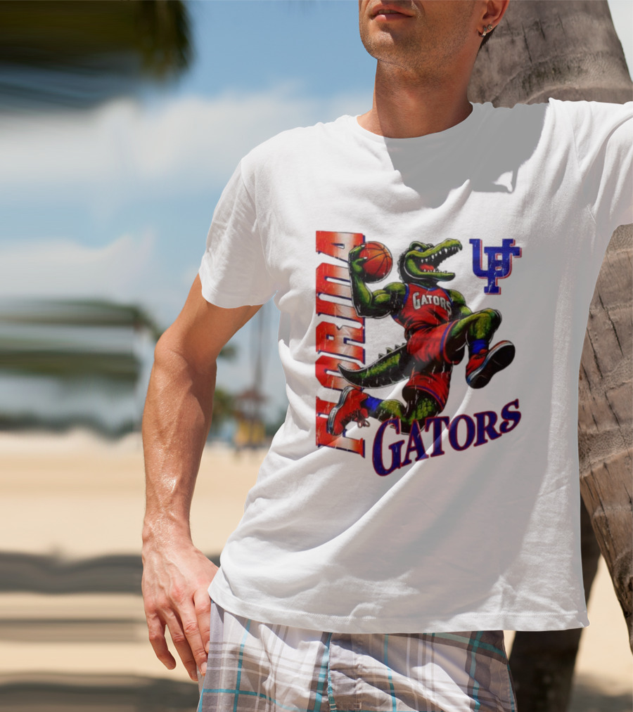 Florida Gators Basketball Alligator UF Team Spirit T-Shirt