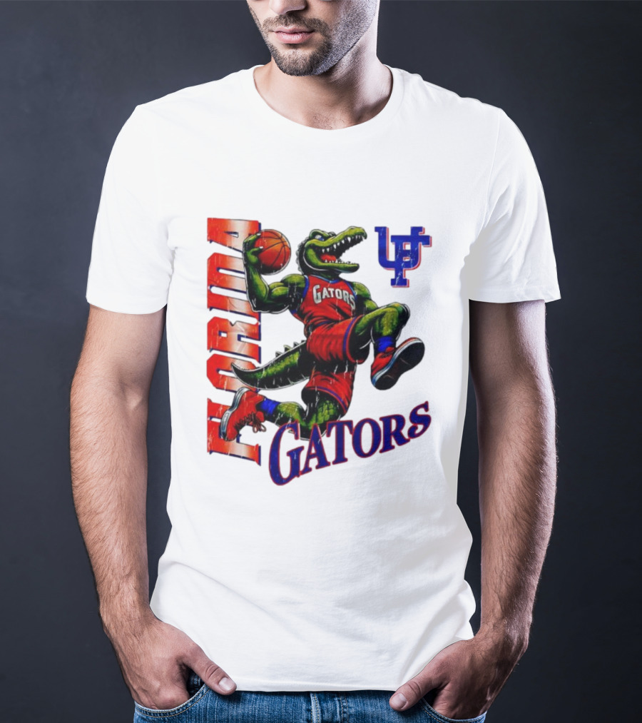 Florida Gators Basketball Alligator UF Team Spirit T-Shirt