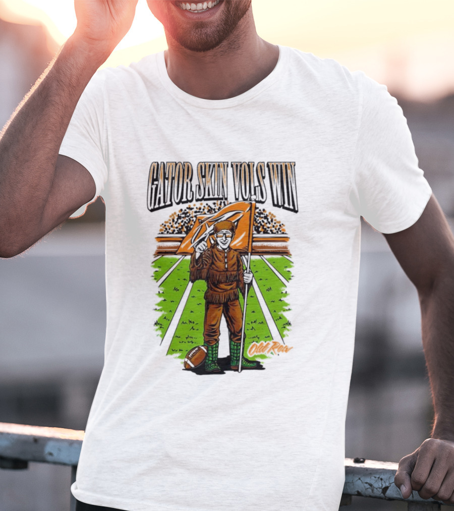 Gator Skin Vols Win Football Triumph T-Shirt