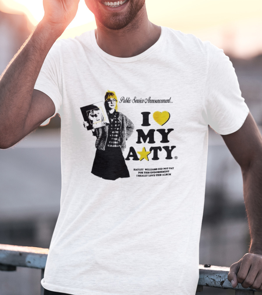Public Service Announcement Hayley Williams Heart My A** T-Shirt