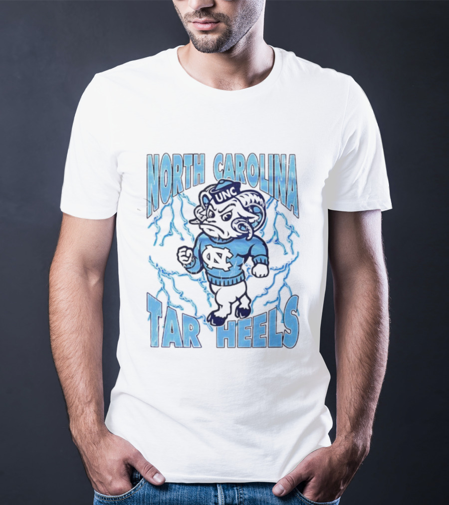 North Carolina Tar Heels Rameses Mascot UNC Logo T-Shirt