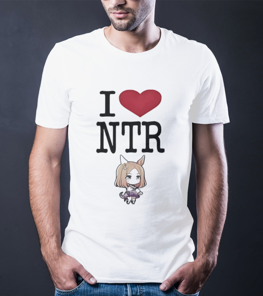 I Love NTR Narita Top Road Pretty Derby Anime Character T-Shirt
