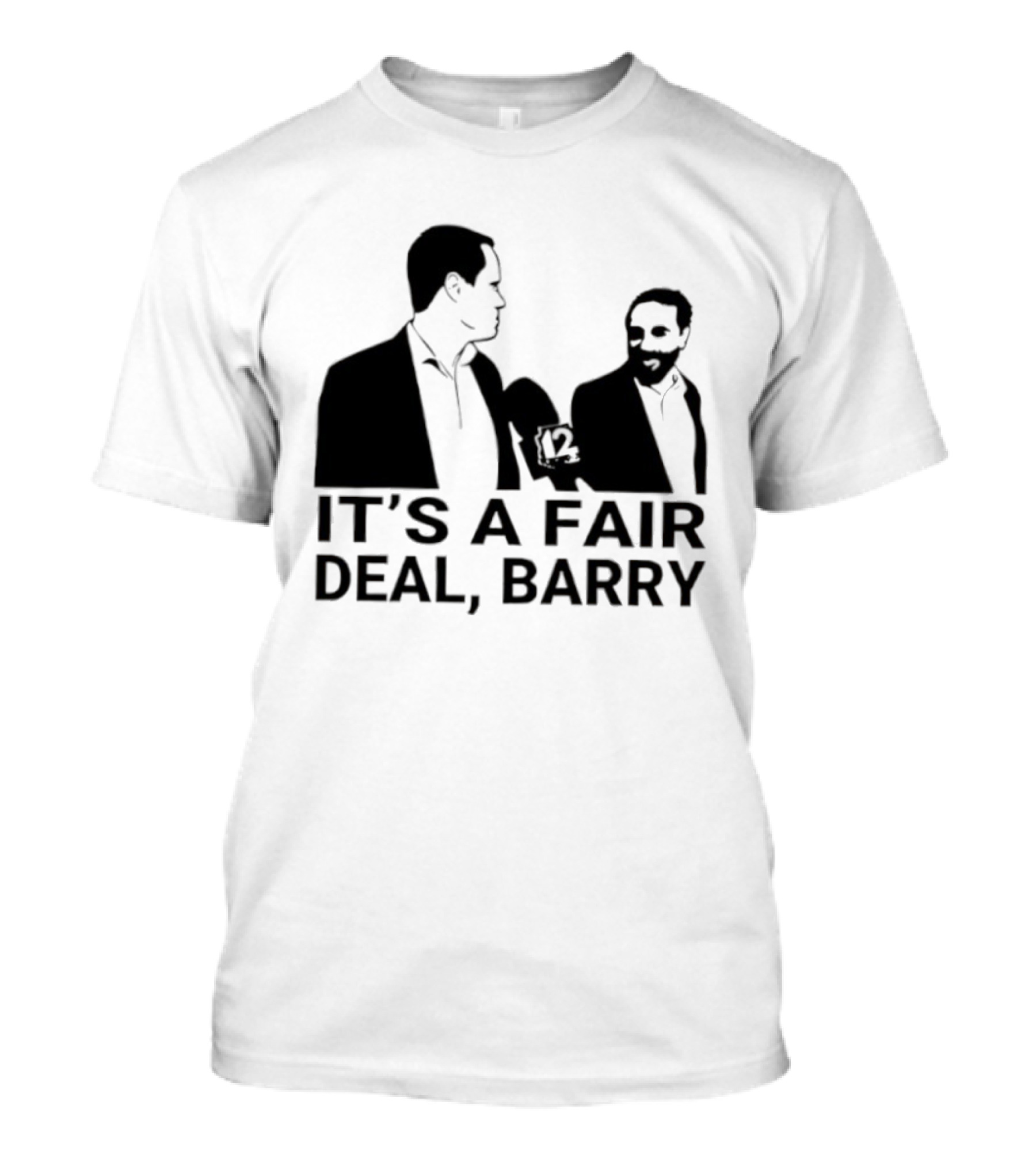 It's A Fair Deal Barry Meme Silhouette Conversation T-Shirt