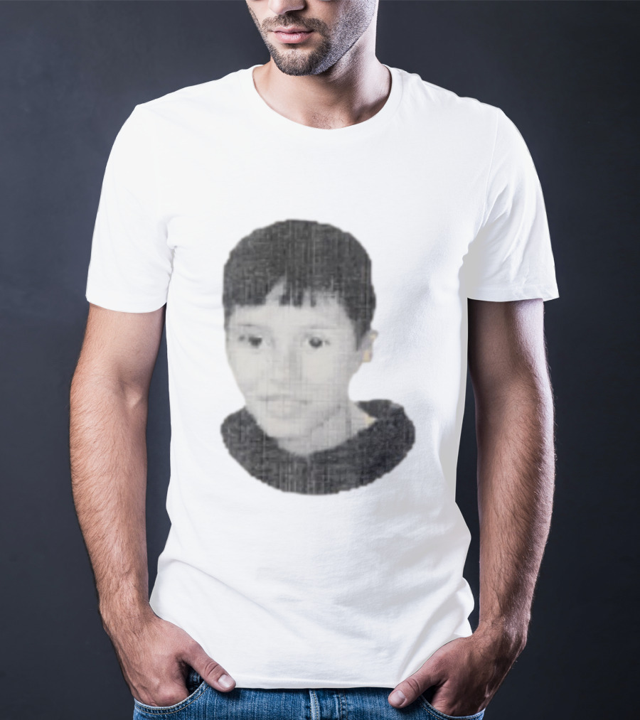 Mini Mamzah Retro Pixelated Portrait T-Shirt