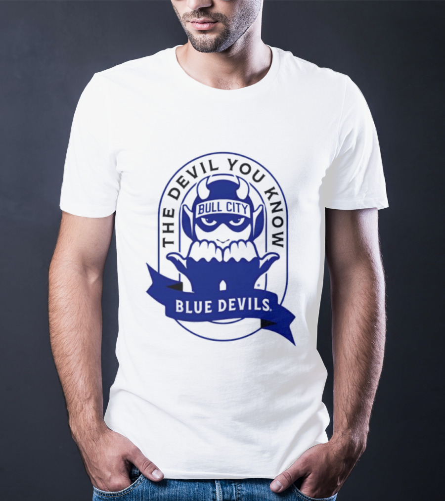 Bull City Blue Devils The Devil You Know T-Shirt