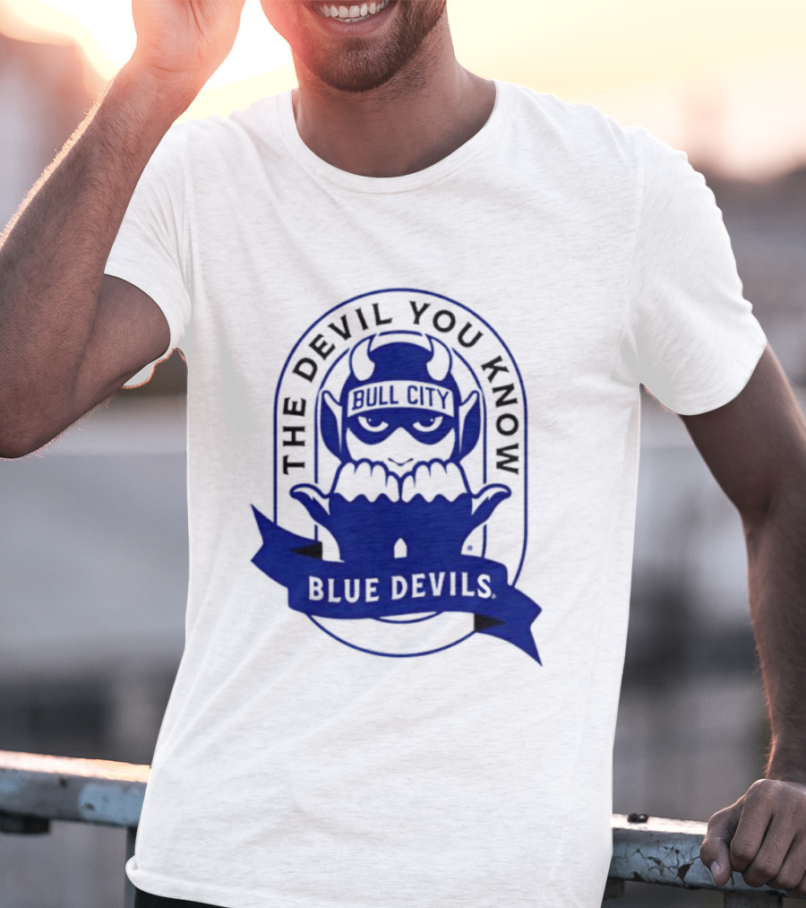 Bull City Blue Devils The Devil You Know T-Shirt