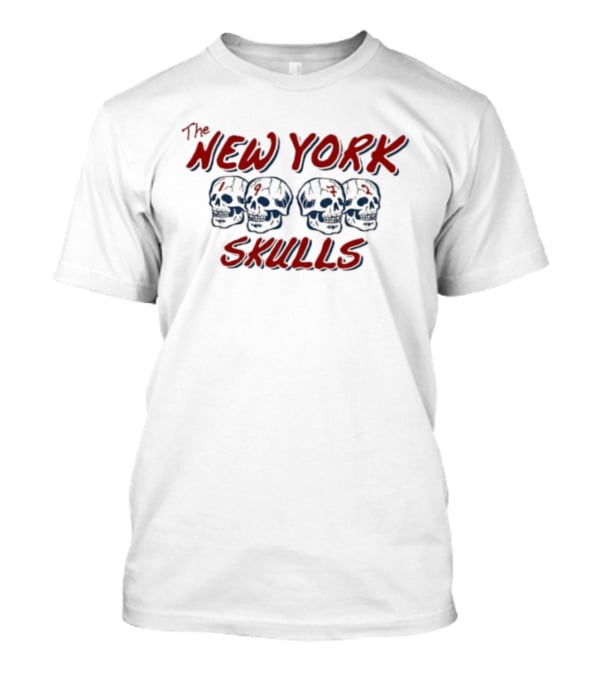 The New York Skulls 1972 Vintage Skull Graphic T-Shirt