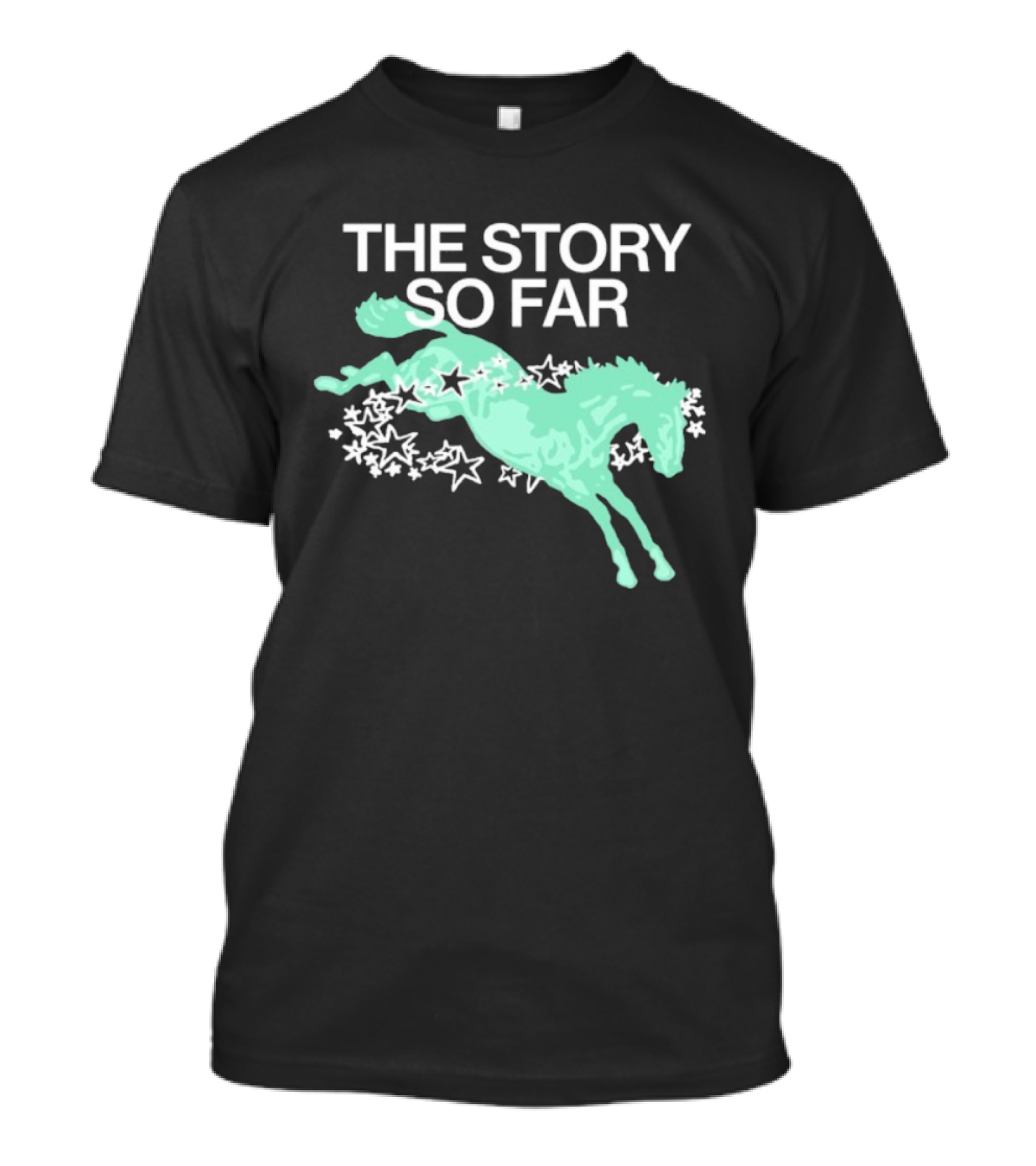 The Story So Far Stallion Horse Stars Jumping Design T-Shirt