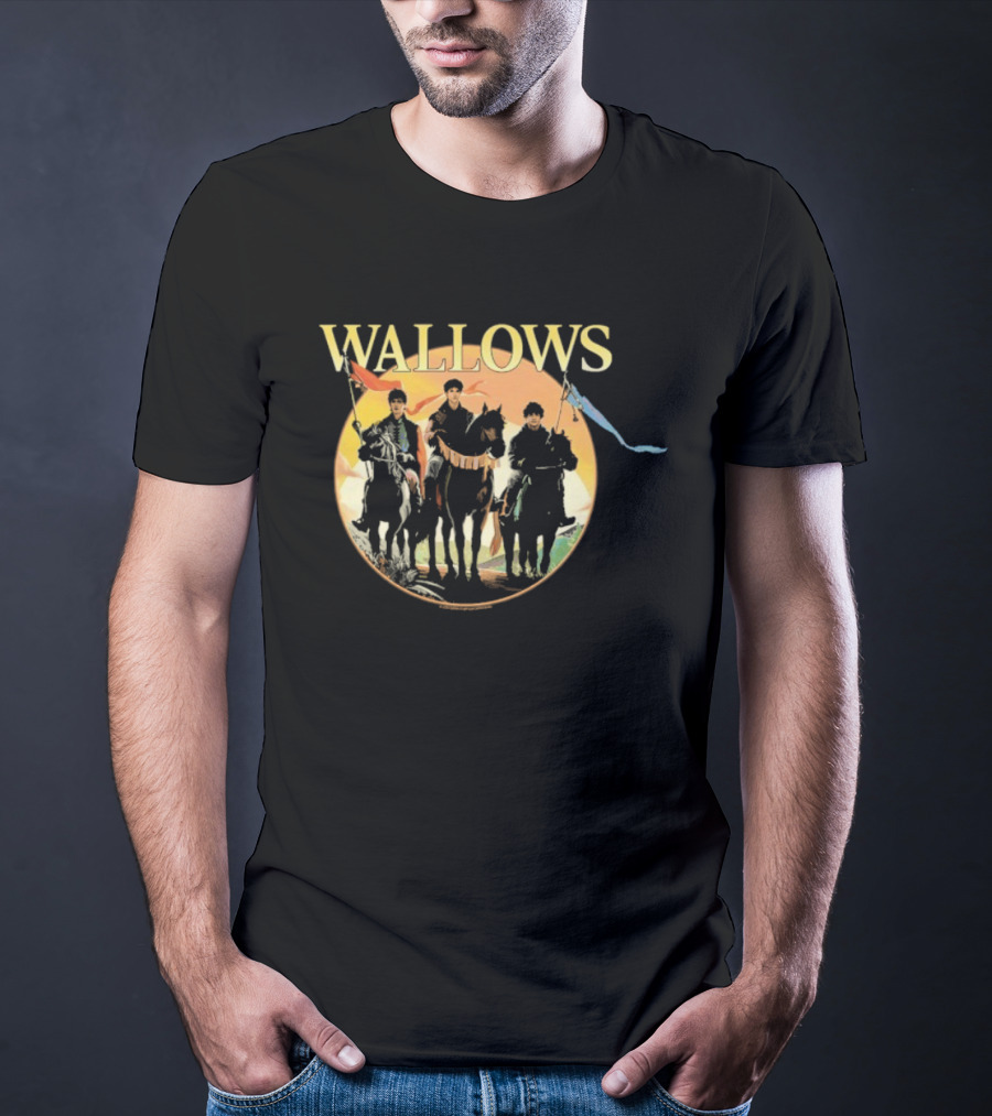 Wallows Catan Collaboration Medieval Riders Graphic T-Shirt