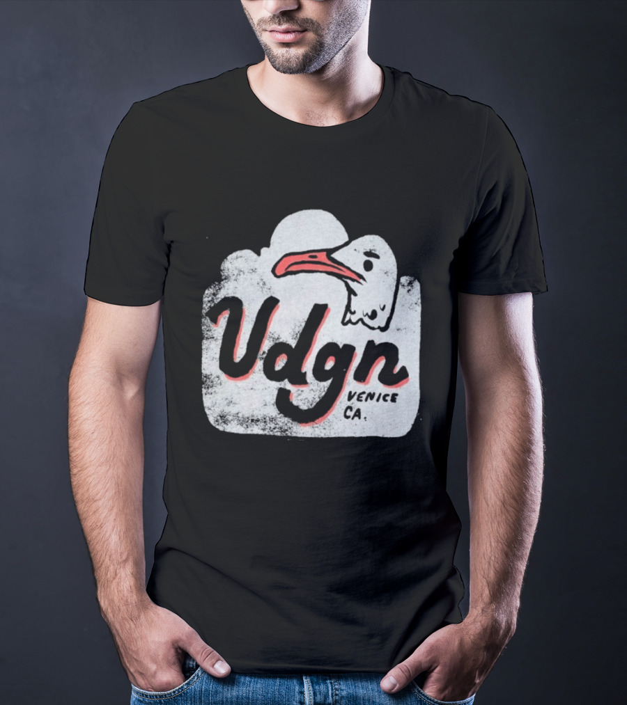 Vdgn Seagull Venice CA Vintage Style T-Shirt