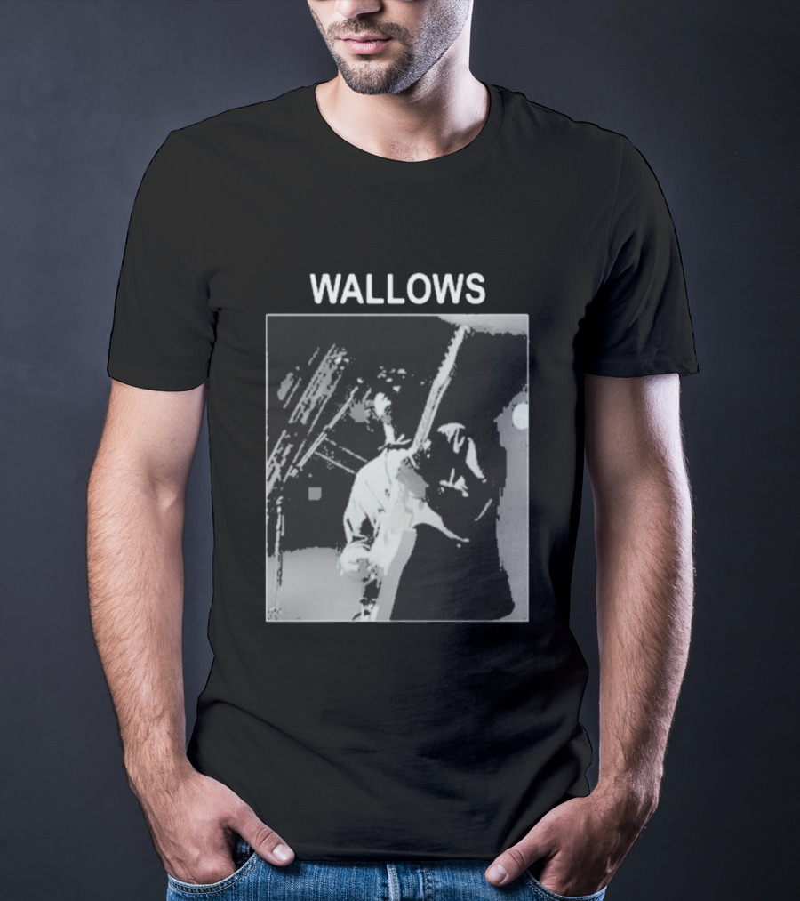 Wallows Braeden Lemasters Guitar Performance Photo T-Shirt