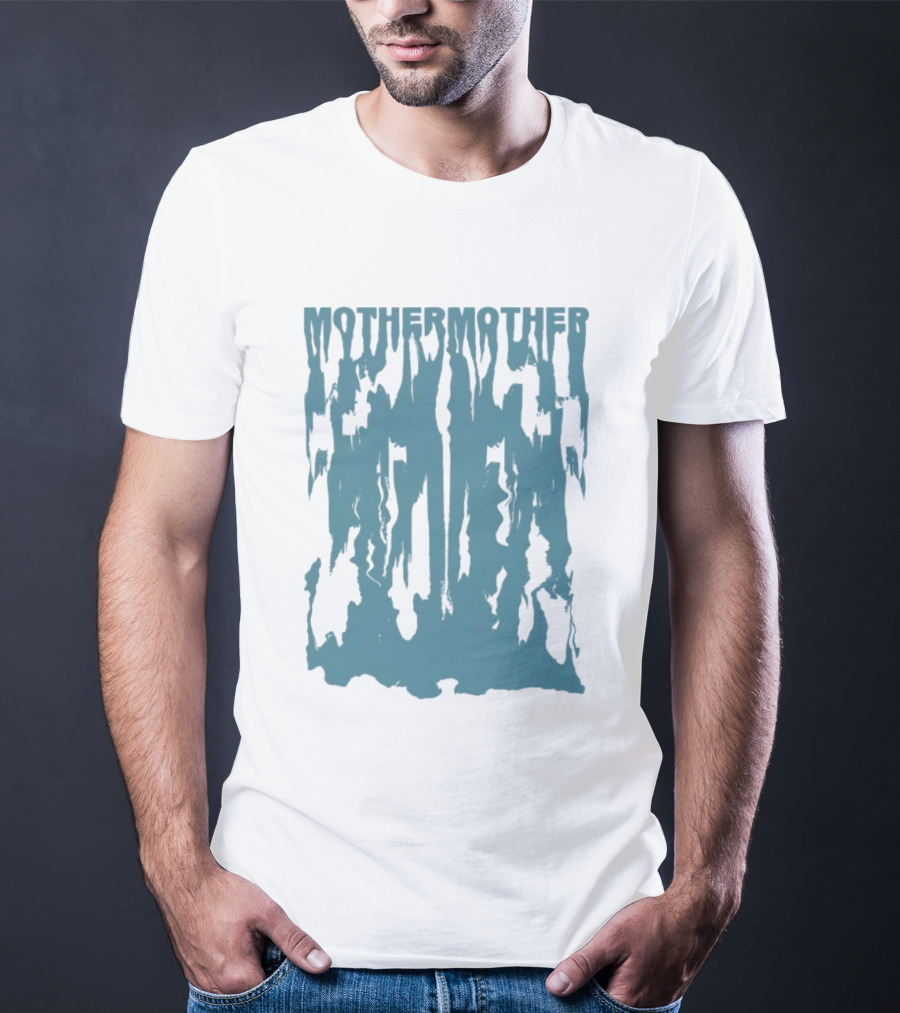 Mother Mother Drip Melting Text Style T-Shirt