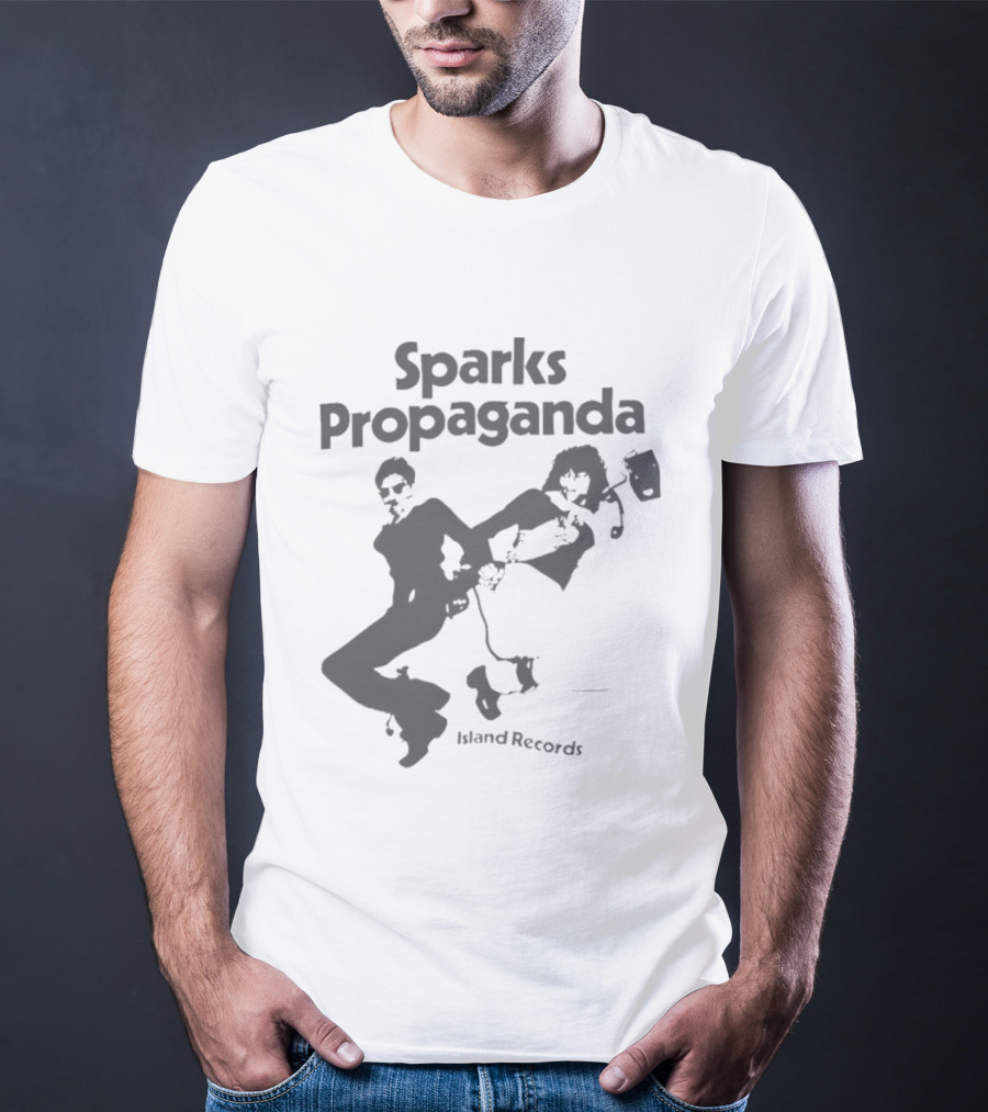Sparks Propaganda Island Records Winona Ryder T-Shirt