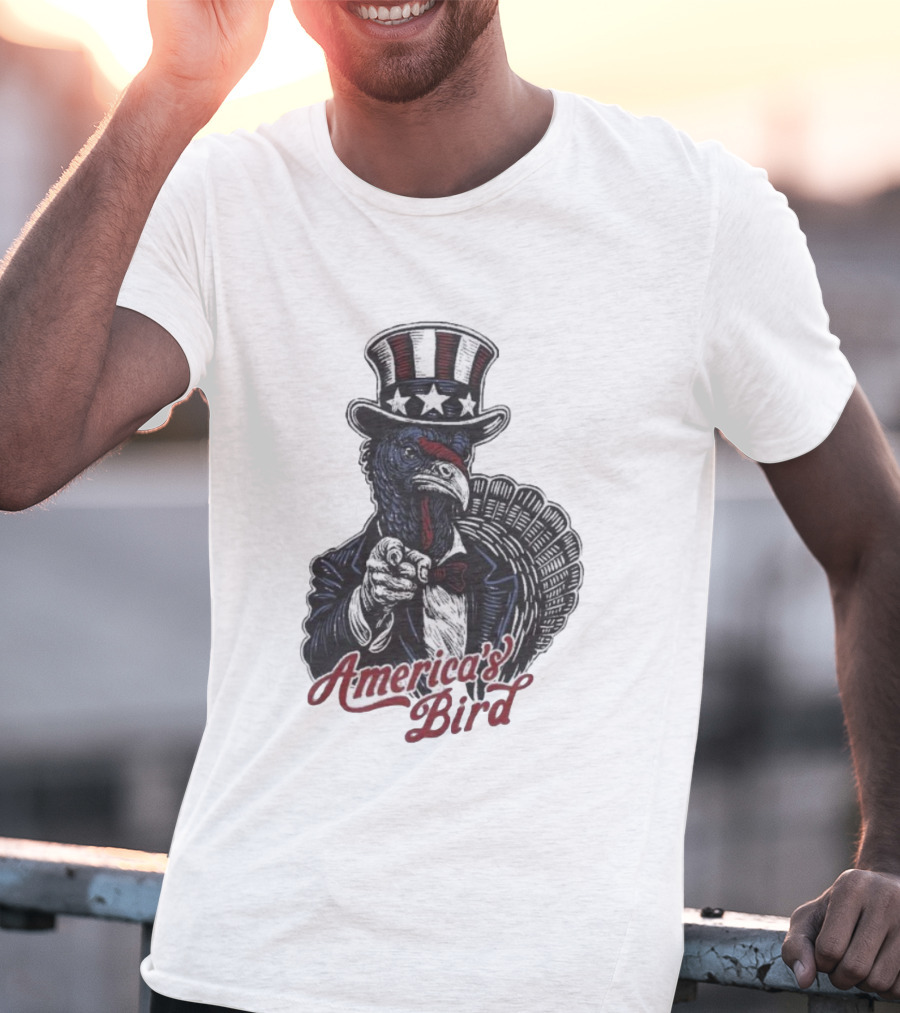 America's Bird Uncle Sam Turkey Meateater T-Shirt