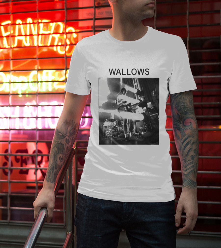 Wallows Cole Preston Live Performance Photography T-Shirt