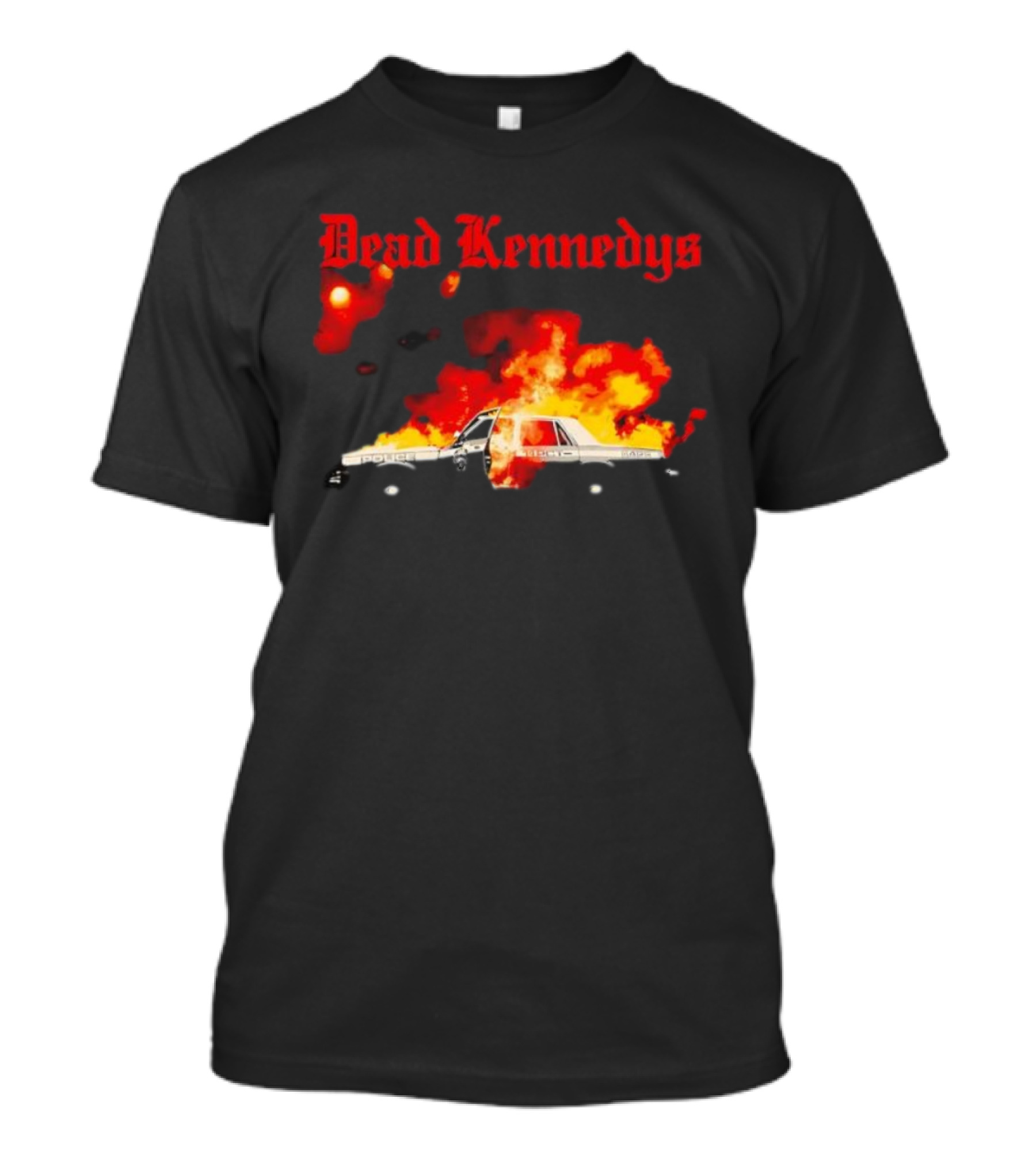 Dead Kennedys Exploding Police Car T-Shirt