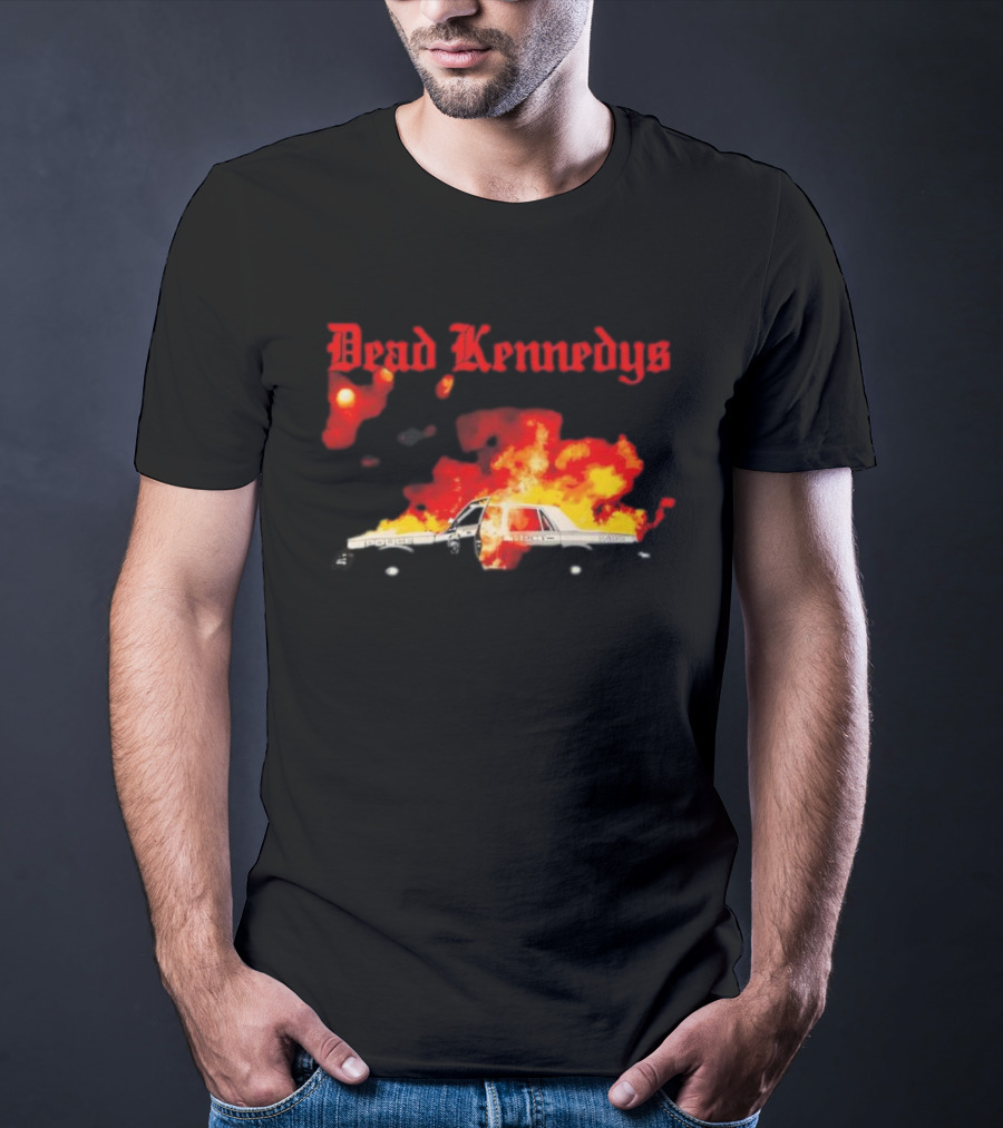 Dead Kennedys Exploding Police Car T-Shirt