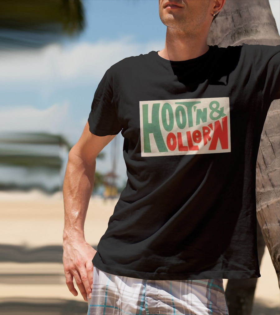 Hoot'n & Holler'n Koozie Fun Retro Vibes T-Shirt