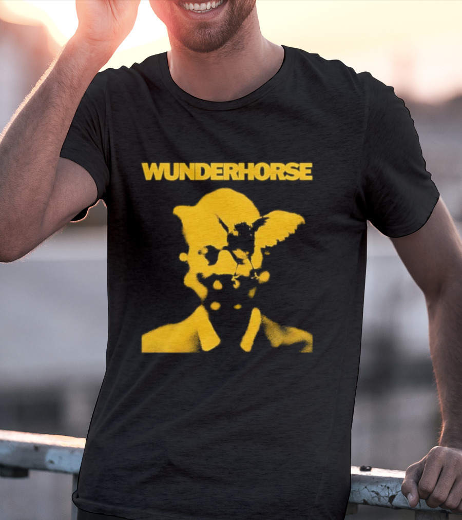 Wunderhorse Midas Album Cover Yellow Silhouette Artwork T-Shirt