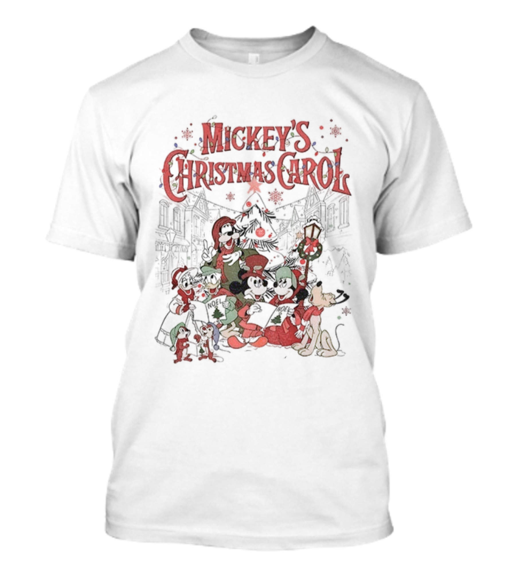 Mickey's Christmas Carol Magic Kingdom Disney Holiday Classic T-Shirt