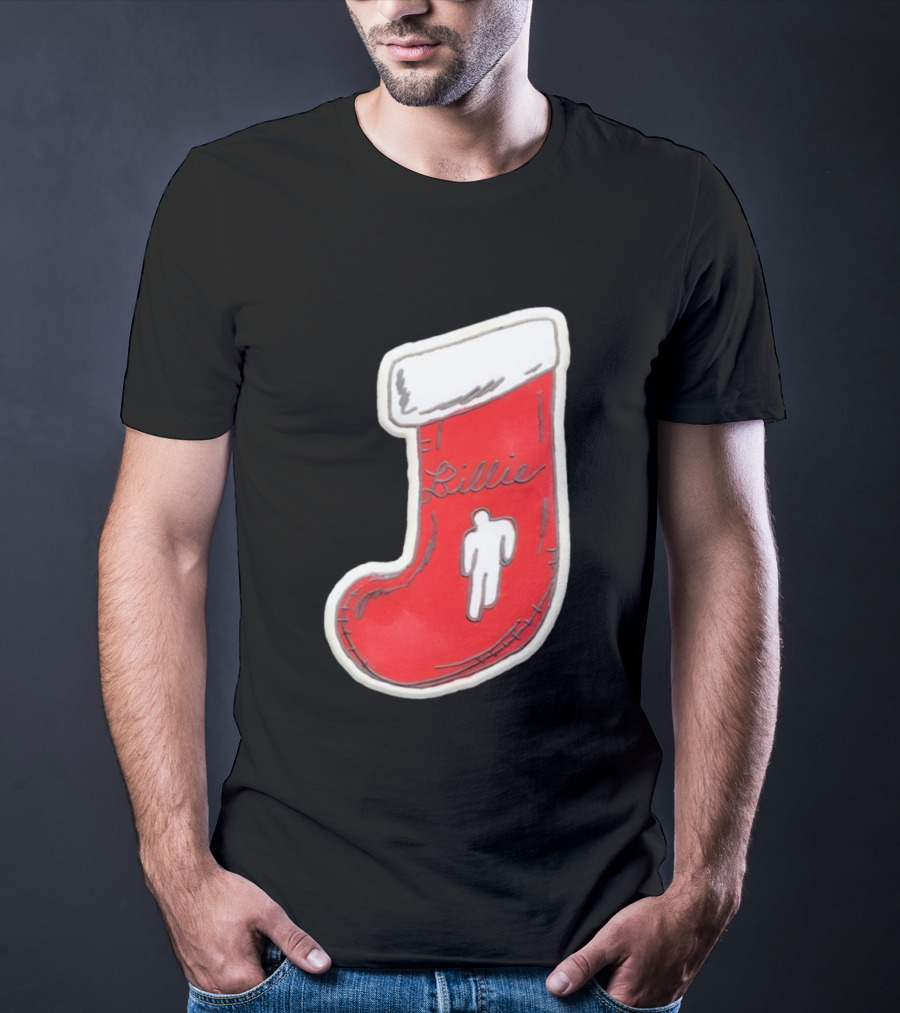 Blohsh Lillie Red Stocking Ornament T-Shirt