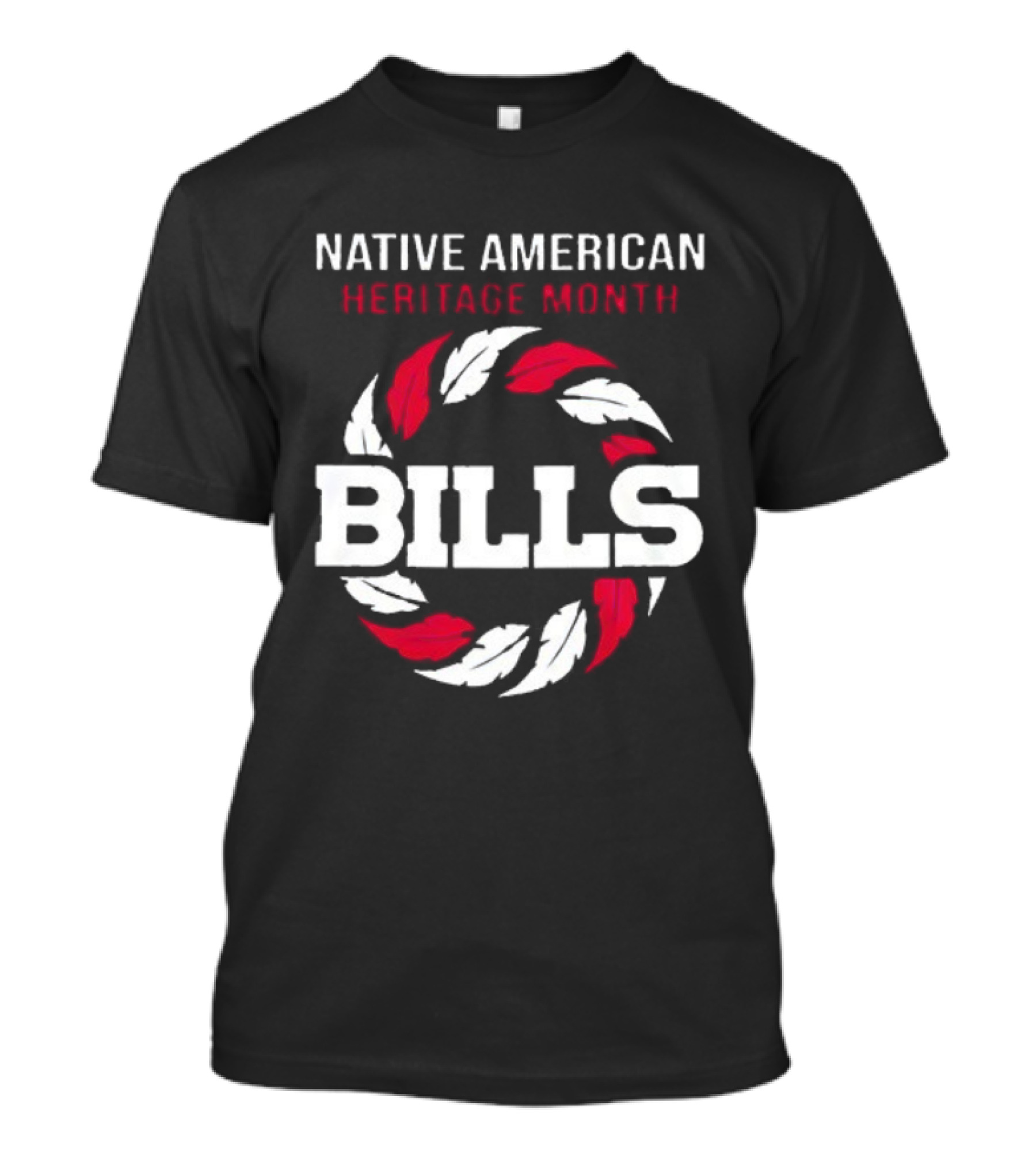 Buffalo Bills Native American Heritage Month Bills Wreath Design T-Shirt