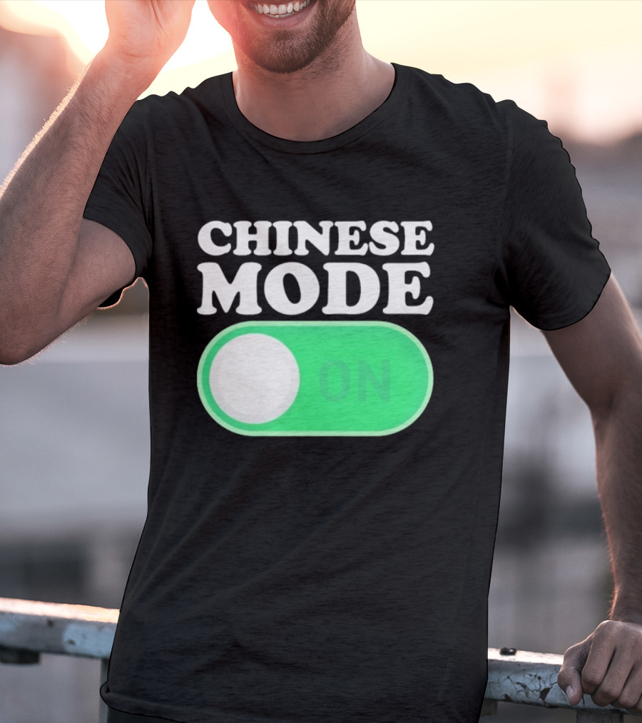 CHINESE MODE ON Switch Symbol T-Shirt