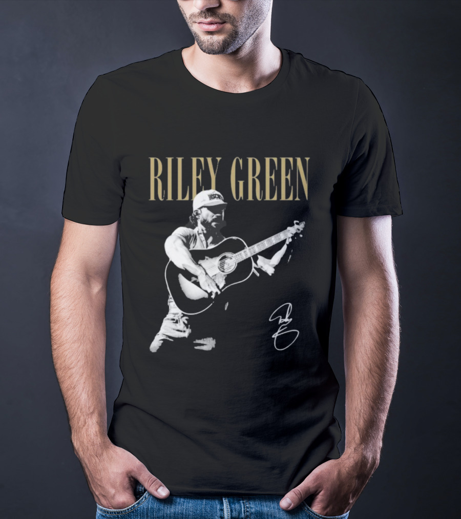 Riley Green Bama Buggies Guitar Signature T-Shirt