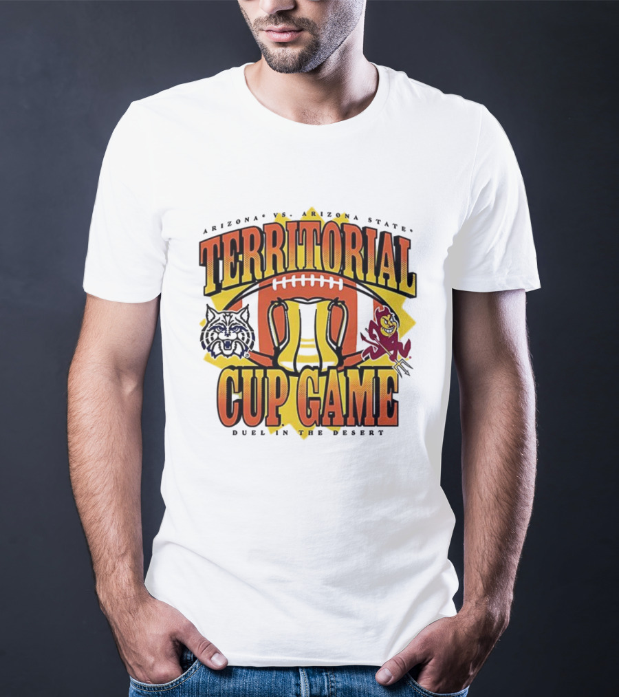 Arizona State Sun Devils Arizona Wildcats Territorial Cup Game Football Showdown T-Shirt