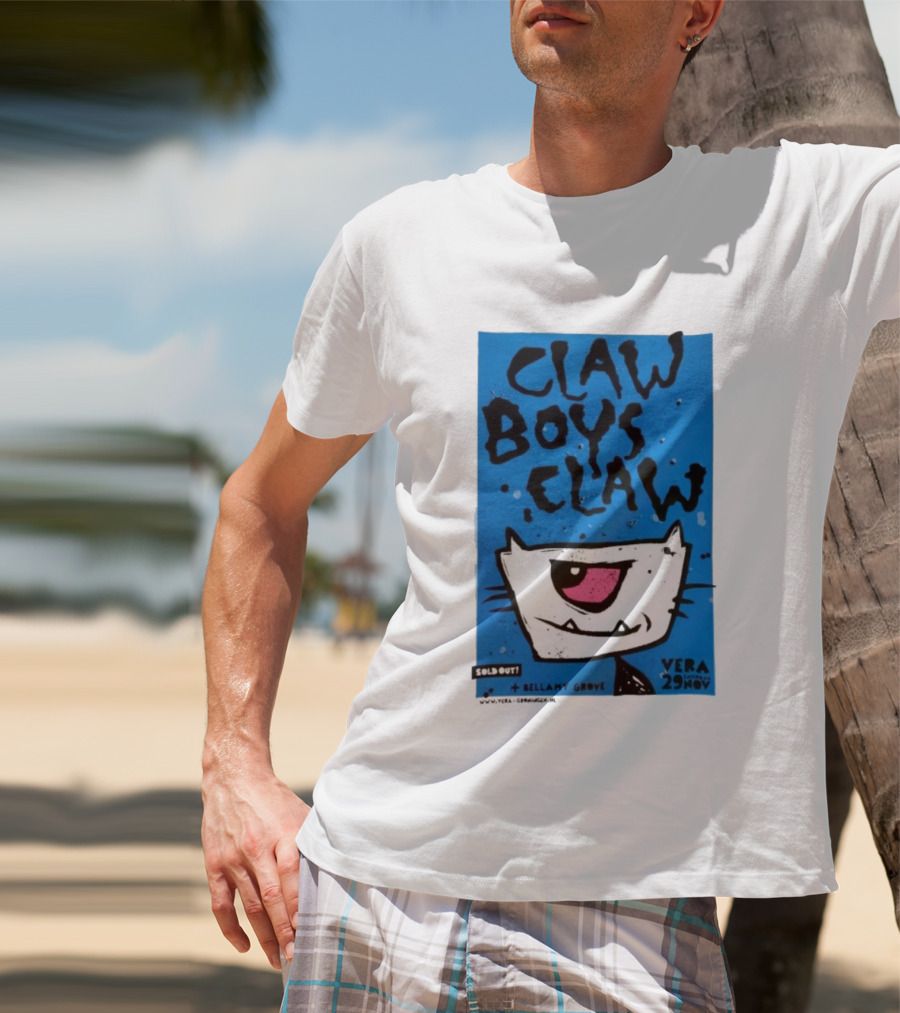Claw Boys Claw Sold Out Bellamy Grove Vera Groningen 29 November 2025 T-Shirt