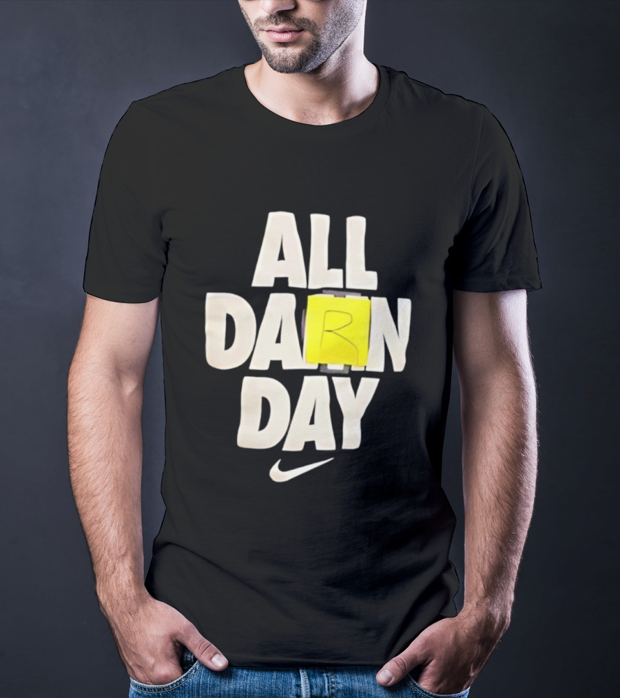All Darn Day Nike Swoosh R Graphic T-Shirt