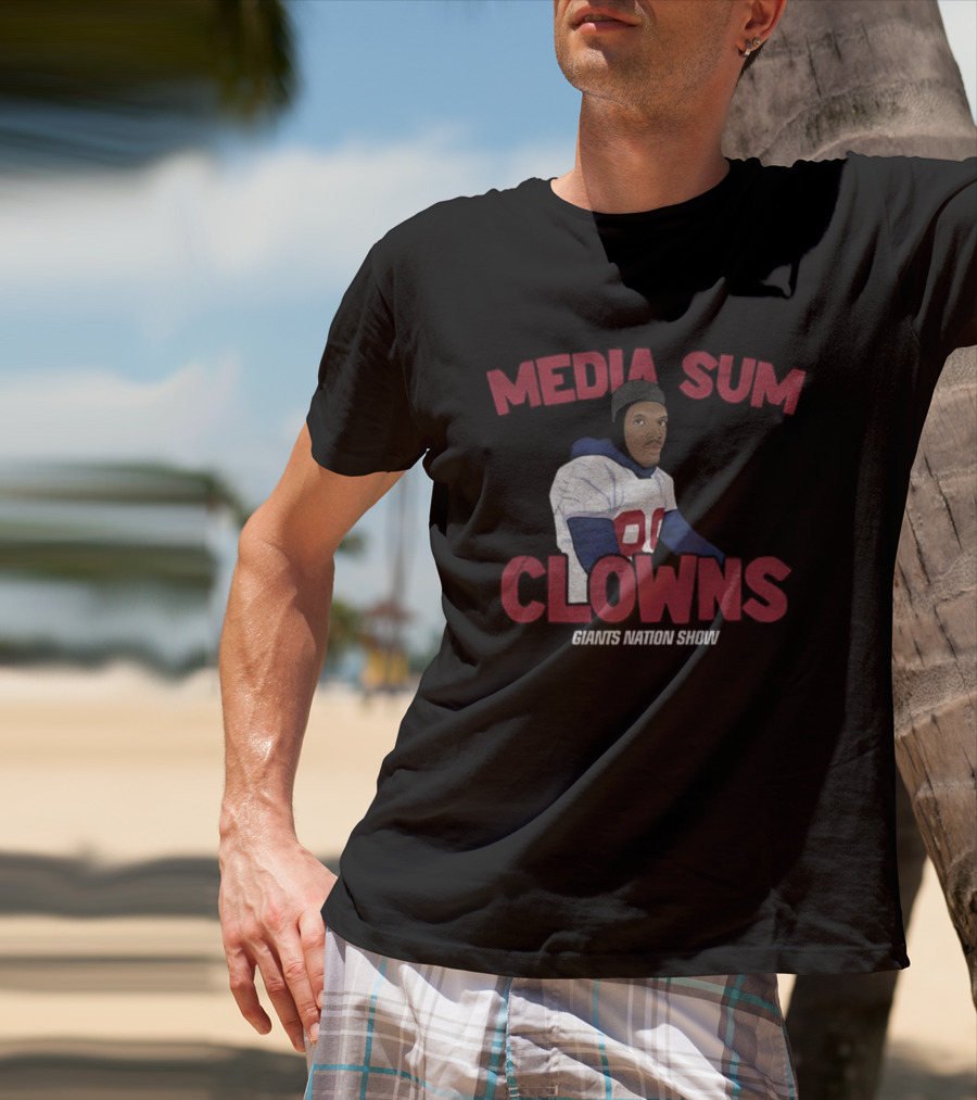 Media Sum Clowns Giants Nation Show T-Shirt