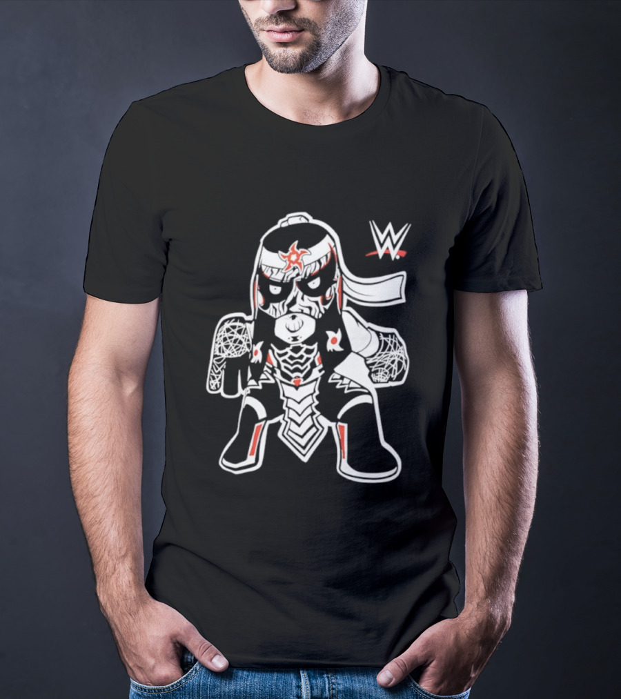 WWE Penta El Zero Miedo Pentagón Jr. Zero Fear Character Art T-Shirt