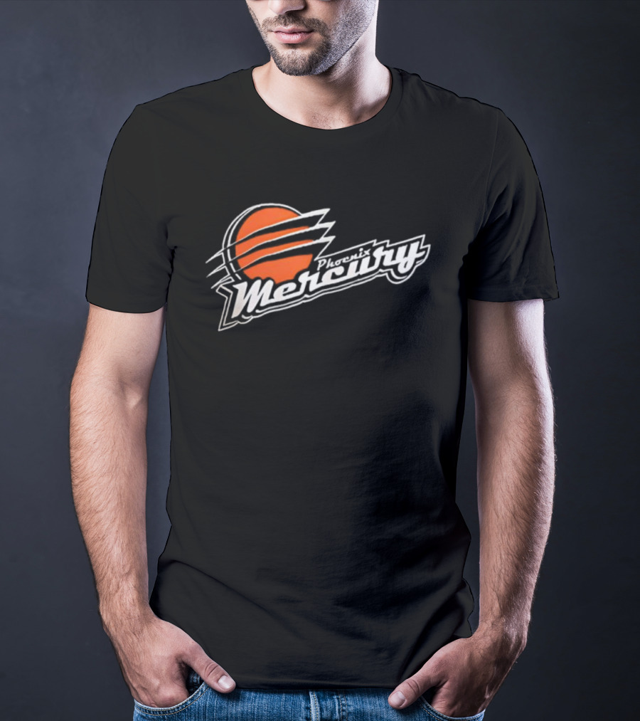 Phoenix Mercury WNBA Basketball Team Retro Style T-Shirt