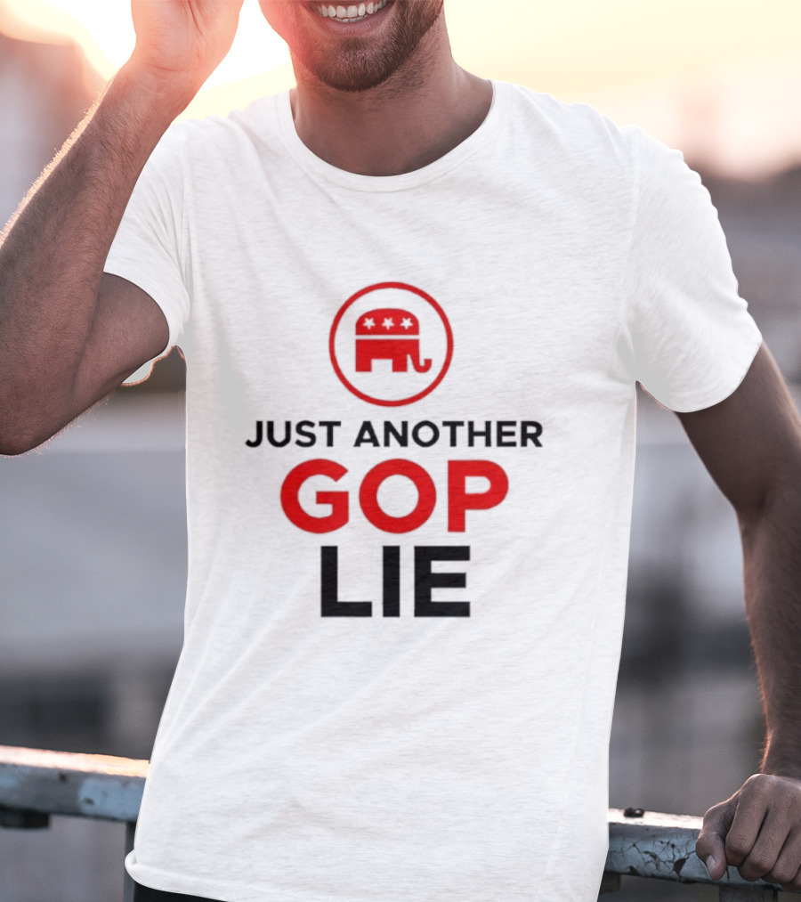 Just Another GOP Lie Republican Party Elephant Symbol T-Shirt