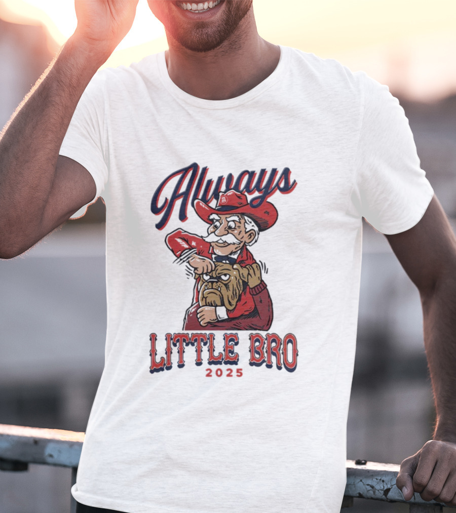 Always Little Bro 2025 Georgia Bulldogs Mascot T-Shirt
