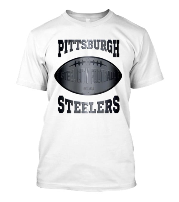 Pittsburgh Steelers Steel City Football Est. 1933 T-Shirt
