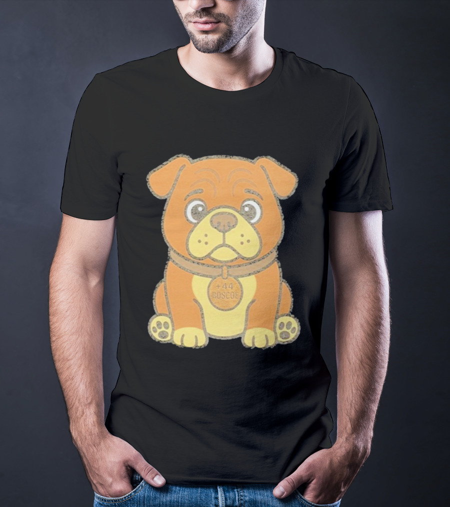 Lewis Hamilton Roscoe Dog +44 T-Shirt