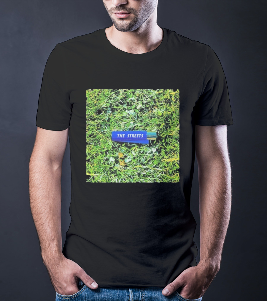 The Streets Blue Lighter On Grass St Andrew T-Shirt