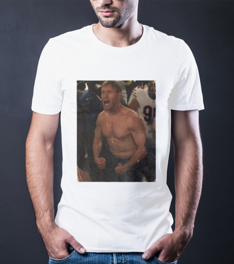 Ben Johnson Victory Vibes Bears Celebration Moment T-Shirt