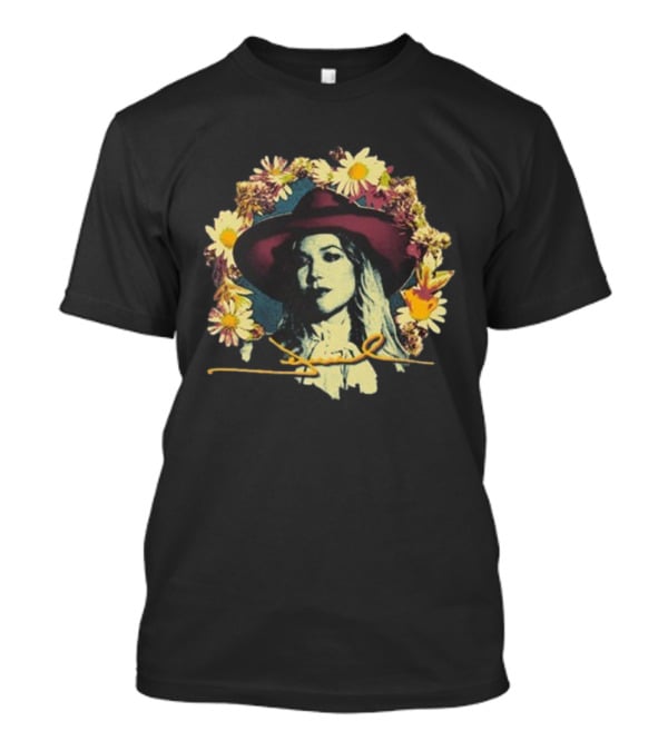 Jewel Life Tour 2024 Vintage Floral Portrait With Hat T-Shirt
