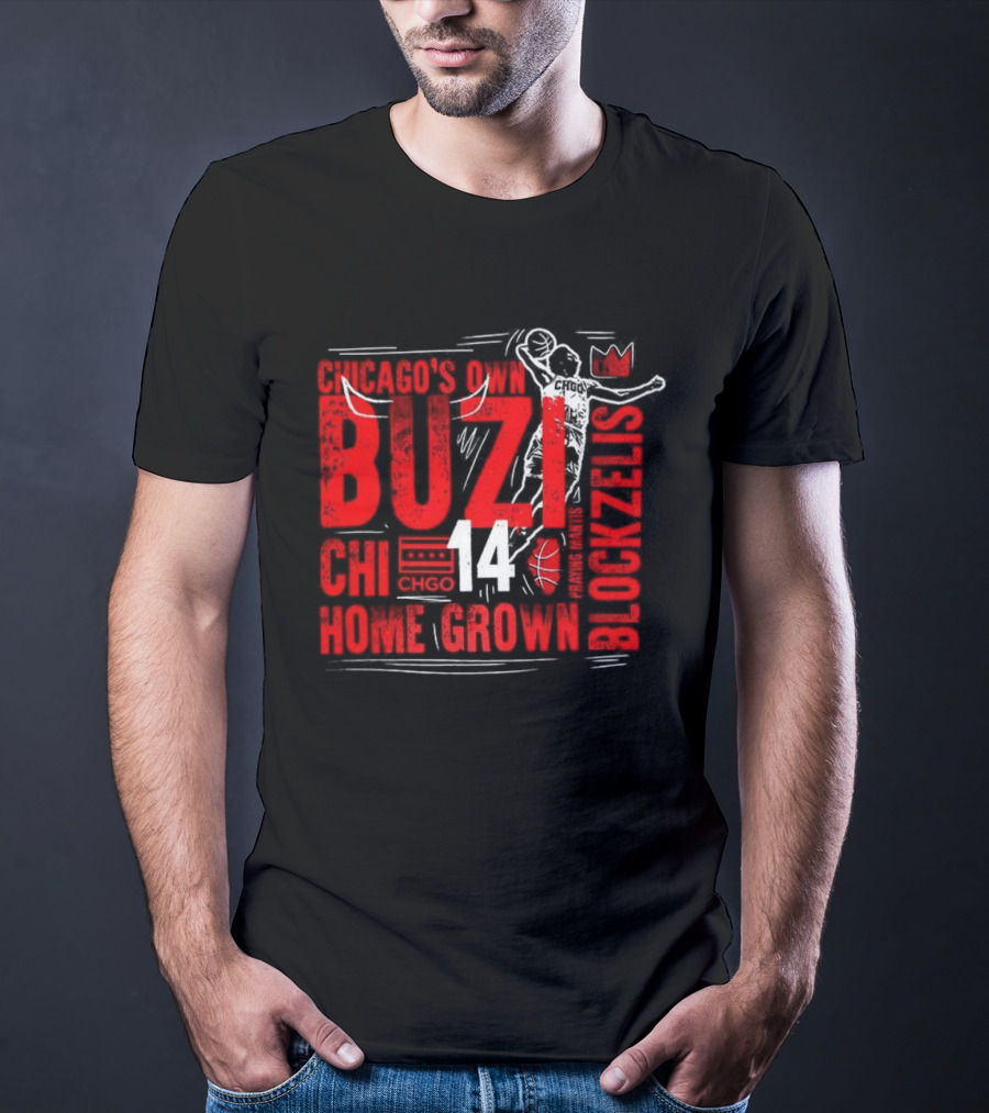 Chicago's Own Buzz Steezer 14 CHGO Home Grown T-Shirt