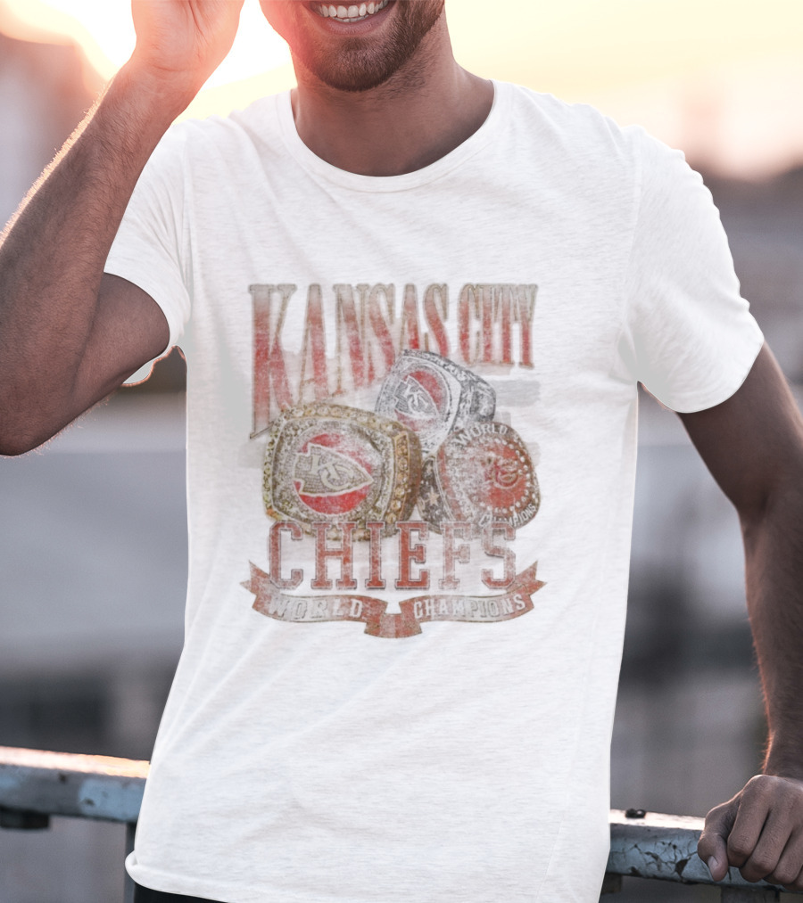 Brittany Mahomes NFL Kansas City Chiefs Super Bowl Rings T-Shirt