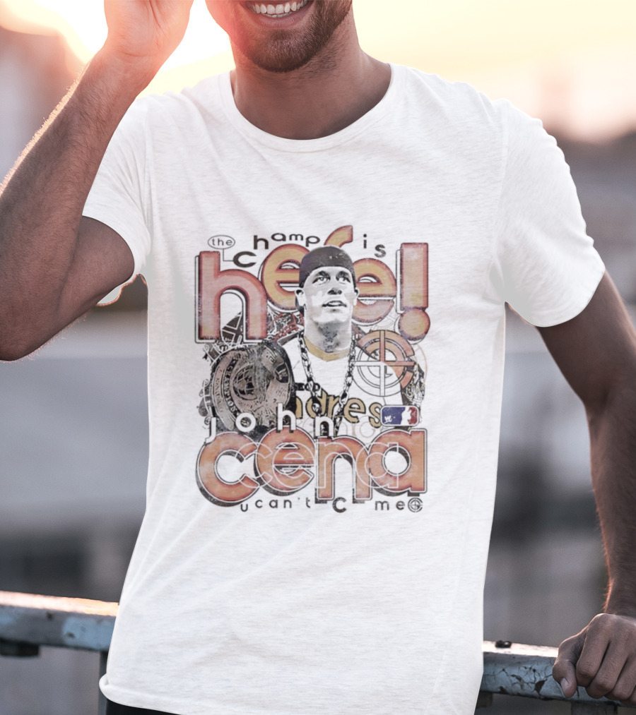 John Cena Champ Is Here Cena Wrestling Icon T-Shirt