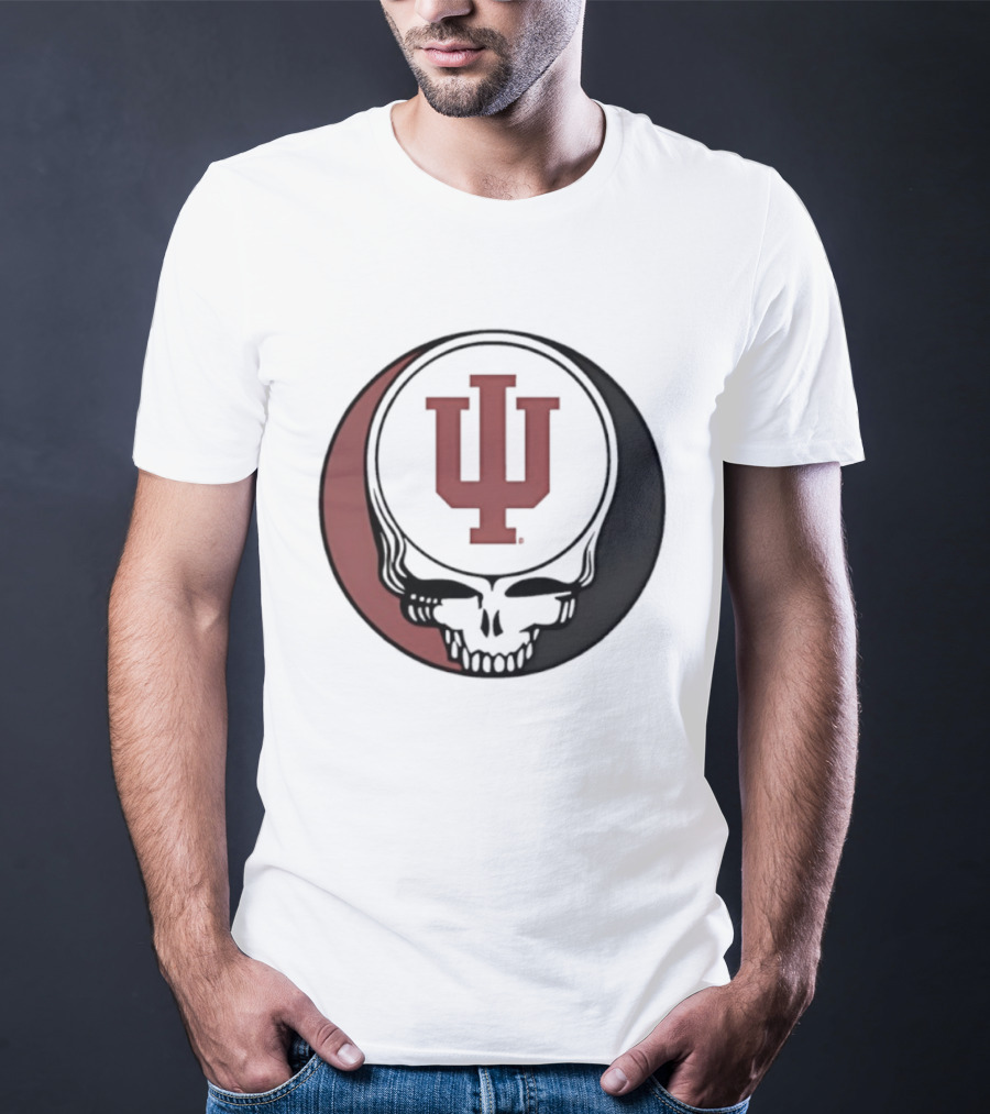 Indiana University Grateful Dead Steal Your Face Mashup T-Shirt