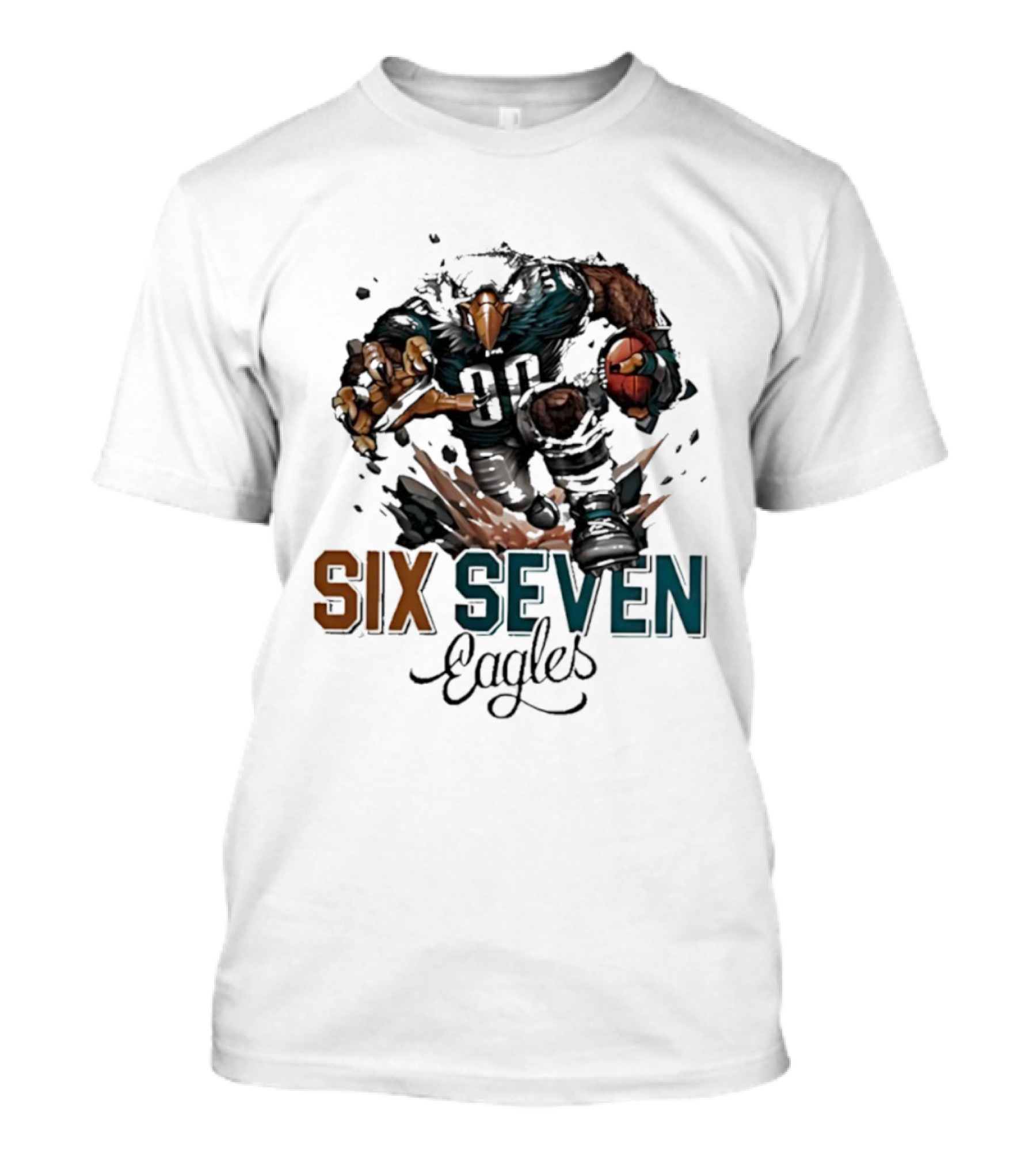 Philadelphia Eagles Mascot Six Seven T-Shirt